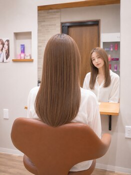 ウィルヴィレッジ(will village)の写真/髪質改善しながらダメージレス!相談しながらベストな施術で理想のナチュラル自然な仕上がりへ☆