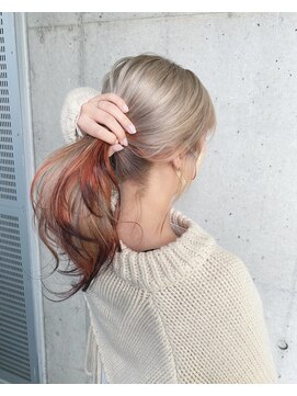 ガルボ ヘアー(garbo hair) 艶髪 ハイトーンカラー デザインカラー