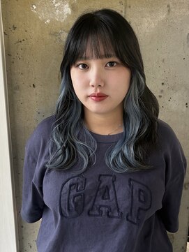ロエム(Loem) 【RENA】light Blue×Black