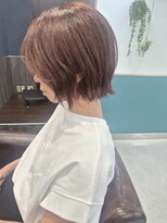 サン(Sun.)&nbsp;【艶感ボブ】深みレッドブラウン