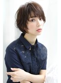 【Laetus/大和西大寺】白髪染めxノーブルx大人小顔ショートボブ