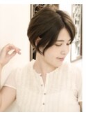 ナチュラルショートボブ