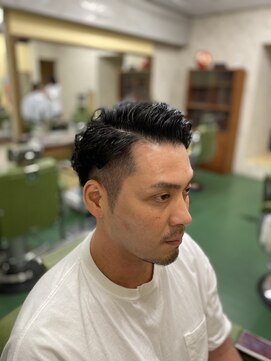 タケシズバーバー(BARBER) ツーブロック73パーマ