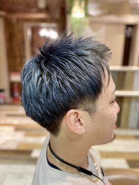 ゴリラビスケッツ(GORILLA BISCUITS) メンズショート［メンズ/マッシュ/ツイストパーマ/眉毛］