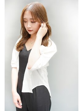 レスピア 銀座中央通り店(Respia) 韓国ヘア ヨシンモリ セミディ【銀座】30代40代