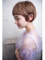 ポット バイ クレドガーデン 大宮東口店(pote by CRED GARDEN)&nbsp;眉上バング/フレンチガーリー/ヘーゼルベージュ/マッシュボブs1