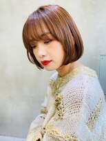 エイミー(Aimee)&nbsp;Aimee 町田　伸ばしかけヘア×シルキーベージュ