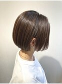艶感ストレートボブ