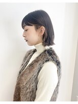 バサ 池袋東口店(BASSA)&nbsp;【池袋・インナーカラー】ロングボブにインナーカラーが映える☆