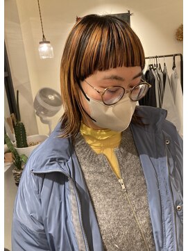 カグヤヒメ ドゥイ(kaguyahime doui) ウルフカット デザインカラー