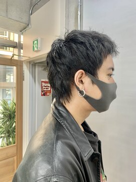 イリー 代官山(ILY) 爽やかメンズショート/メンズ　シンプル黒髪