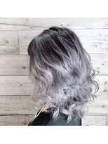 リアル(REAL) silver/Balayage ブリーチ/髪質改善/レイヤーカット