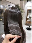 【ADORE 横浜】オリーブグレージュ×髪質改善トリートメント