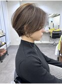 【Owll】石田学史くびれショート20代30代40代 ベージュカラー