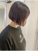 *バッサリカットするなら福岡天神zinaで* ぱつっとボブ
