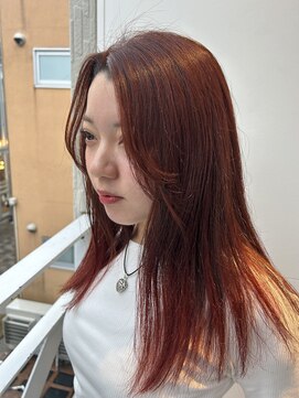 ミント(mint) ☆レッドオレンジカラー☆