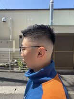 スウェル 船橋店(Swell)&nbsp;MEN'S/マッシュパーマ/ウルフ/アッシュブラック/カルマパーマ2