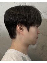 韓国シースルーマッシュダウンパーマ