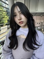 ディーバ 渋谷(D.I.E.V.A)&nbsp;20代30代40代かきあげ前髪大人可愛い韓国ヨシンモリレイヤー