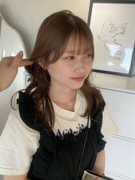 プリュム(Plume.) 柔らかベージュ/前髪顔周りカット