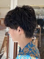 ノッシュ 七隈店(Hair Spa Nosh)&nbsp;メンズカット/緩めスパイラル/黒髮