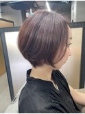 ナチュラルショートボブ