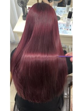 シー ヘアデザイン(see hair design) ブリーチ縮毛矯正