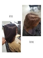 ヘアーアンドネイル ルシア(Hair&Nail Lucia)&nbsp;低アルカリ白髪染め