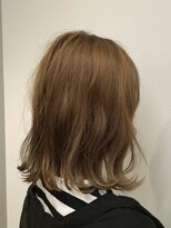 リサプラン(RISA plan)&nbsp;オリーブベージュ/切りっぱなしボブ