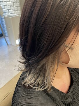 アムアム(amu_amu) 透明感抜群外国人風カラー★カット＋イルミナカラー＋うる艶TR