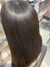 【平日限定】デザインカット+縮毛矯正+３Stepトリートメント