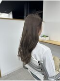 レイヤーカット/オリーブベージュ