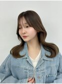 韓国ヘア/レイヤーカット/前髪カット/顔周りカット/レイヤー