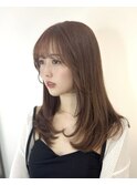 小顔レイヤースタイル/10代/20代30代/40代◎