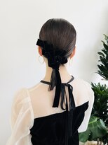 ヘアアレンジ/お呼ばれヘア/ヘアセット/ヘアメイク