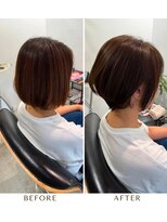 スピカ(SPICA)&nbsp;【ケアカラーコース】お客様施術事例