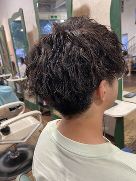 インディゴ ブルー 茂原店(INDIGO BLUE) ツイスパ×刈り上げ