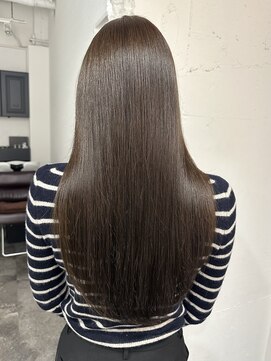 アルコイリスバイドールヘアー(ARCOIRIS by Dollhair) アッシュオリーブブラウンベージュロング韓国ヘア艶髪都島