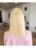 ショートブリーチケアブリーチハイライトレイヤーカット髪質改善