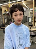 ショート/パーマ/ベリーショート/ピクシーショート