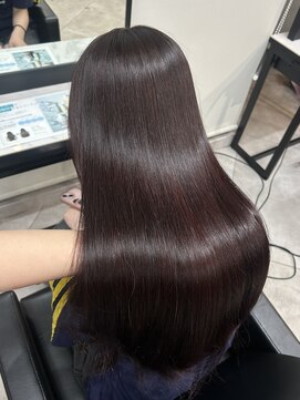 ジゼル 小倉(GiseL) ワンカラーで出来るワインレッド♪♪