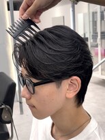 ササ 京都河原町店(33 SASA)&nbsp;センターパートフェザーパーマ京都四条河原町