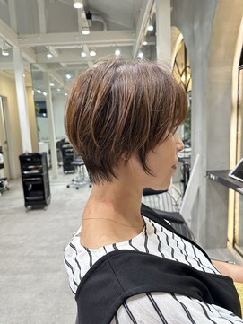 ロンドエニカ 大宮(Lond enika) ショート/ハイライトカラー/白髪/白髪ぼかし/くびれヘア/大宮