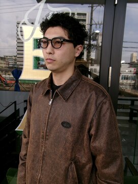 ザスーツブラザーズ(THE SUITS BROTHERS) MEN'SHAIRウルフカルマパーマメンズショートイージーパーマ