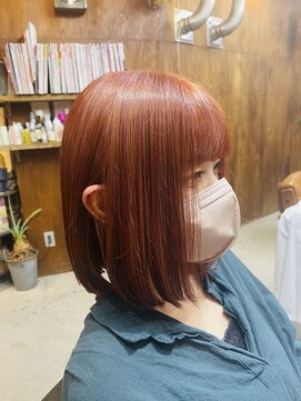 コモレビ(komorebi) 【菅原 淳之介】タッセルボブ×カシスオレンジ