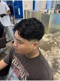 【MEN’S HAIR/サーフカール/刈り上げセンターパート/千葉】