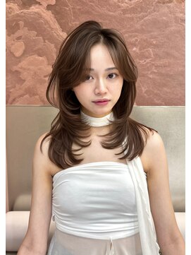 ロンドガーネット 池袋(Lond garnet) 暗めカラー/グランマッシュ/デザインカラー/レイヤーカット/池袋