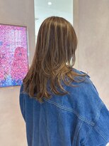 オン キャナルシティ博多前店(on)&nbsp;【哉汰】ハイライト×赤み消しオリーブベージュ/ミディアム