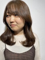 トレフ(Trefle)&nbsp;レイヤーカット/マロンベージュ