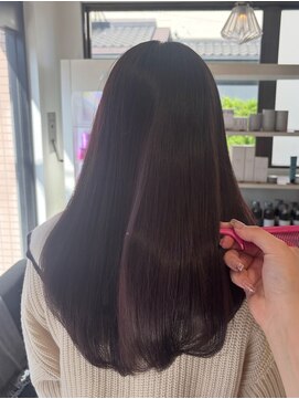 フレイムス ヘアアンドリラックス 南越谷店(Frames hair&relax) 艶感ラベンダーピンク